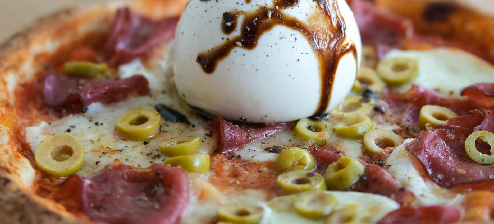 Burrata Pizza 